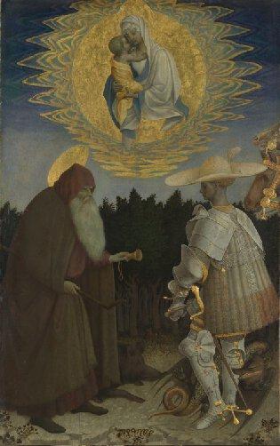 San Giorgio con capello di paglia