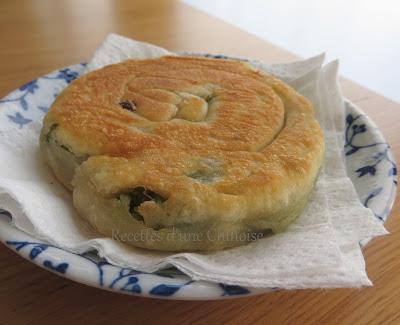 Yilan Cong you bing - Galette aux ciboules de Yilan 宜蘭蔥油餅