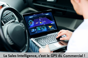 La Sales Intelligence, c’est comme un nouveau GPS qui guider le commercial jusqu’à la vente !