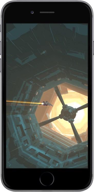 Hyperburner un jeu de course iOS intergalactique magnifique