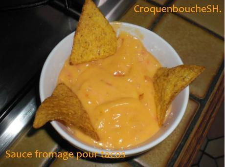 Sauce fromage pour tacos