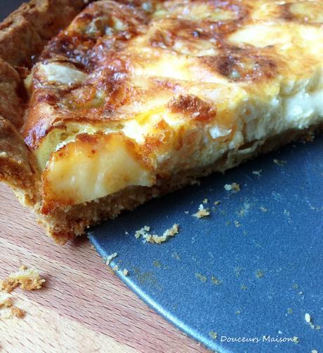 tarte fromage ouverte