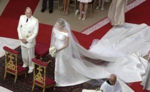 robe mariage Charlene Princesse de Monaco