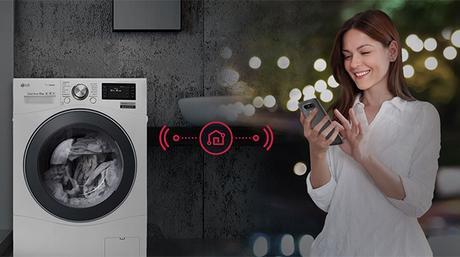 technologie Centum System lave-linge LG Smart ThinQTM