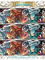 La Poste va commercialiser des timbres à effigie des Légendaires de Patrick Sobral