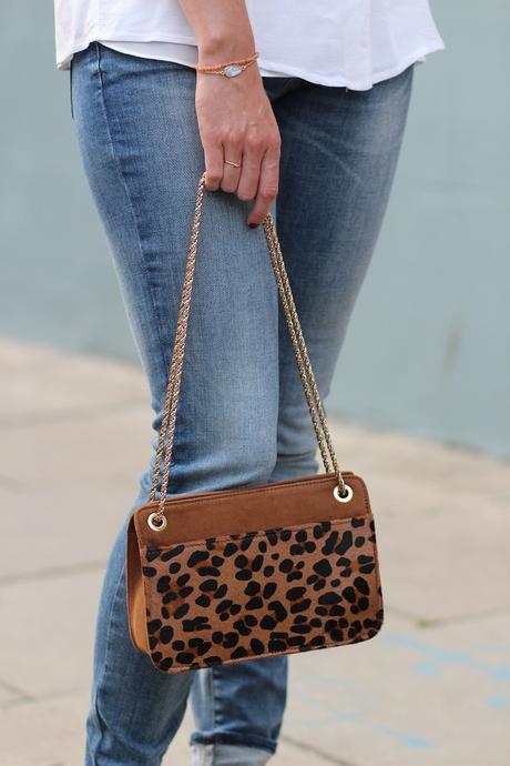 sac Abelle léopard Sézane