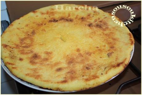 Harcha farci au khlii  Cuisine Marocaine