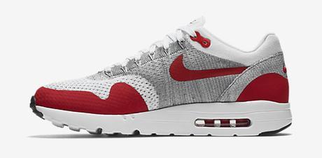 Air Max 1 Ultra Flyknit, l’Air Max ultime NIKE-AIR-MAX-1-ULTRA-FLYKNIT-blanche rouge