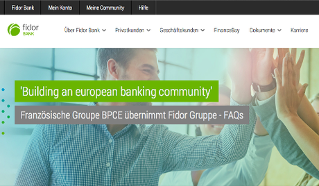 FAQ Fidor Bank à propos de l'acquisition par BPCE