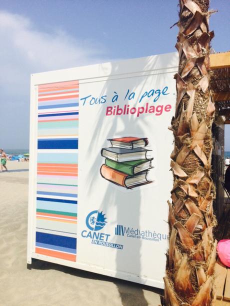 Biblioplage : un concept original sur la plage de Canet en Roussillon