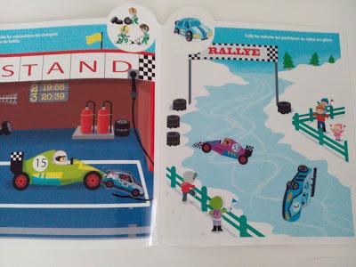 Dans sa bibliothèque, il y a... #4 : ses premières activités d'autocollants repositionnables de chez Lito