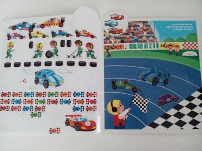 Dans sa bibliothèque, il y a... #4 : ses premières activités d'autocollants repositionnables de chez Lito