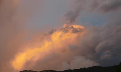 Ciel d´orage à Mittenwald