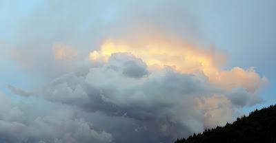 Ciel d´orage à Mittenwald