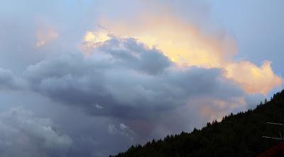 Ciel d´orage à Mittenwald