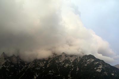 Ciel d´orage à Mittenwald