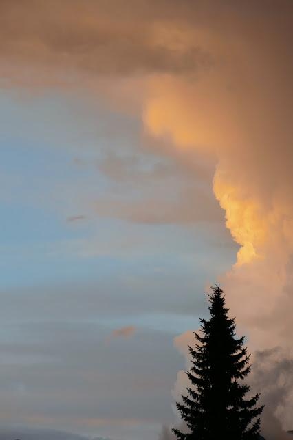 Ciel d´orage à Mittenwald