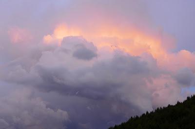 Ciel d´orage à Mittenwald
