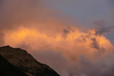 Ciel d´orage à Mittenwald