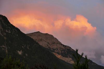 Ciel d´orage à Mittenwald