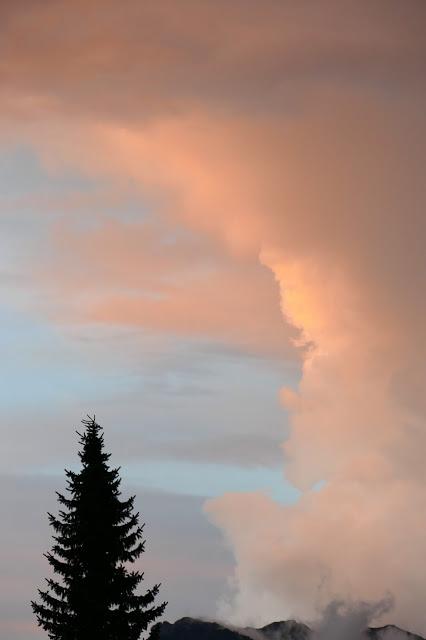 Ciel d´orage à Mittenwald