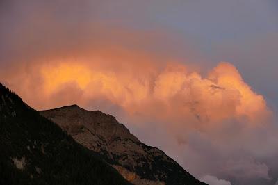 Ciel d´orage à Mittenwald