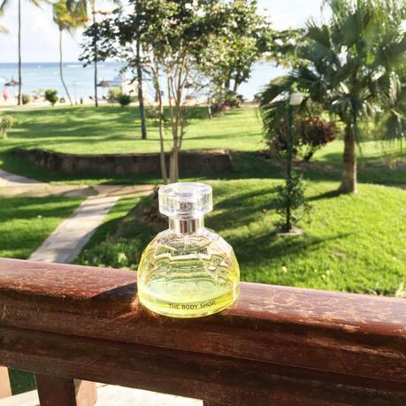 Mon parfum des vacances : l’eau de toilette Polynesian Island Tiare The Body Shop