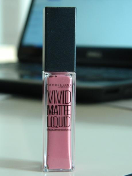 Rouge à lèvres Vivid Matte Liquid Color Sensational de Gemey-Maybelline Rouge à lèvres Vivid Matte Liquid Color Sensational de Gemey-Maybelline