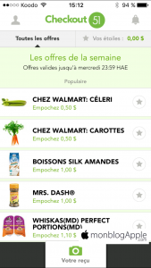 Review Checkout 51 – Des coupons rabais pour économiser sur votre facture d’épicerie !