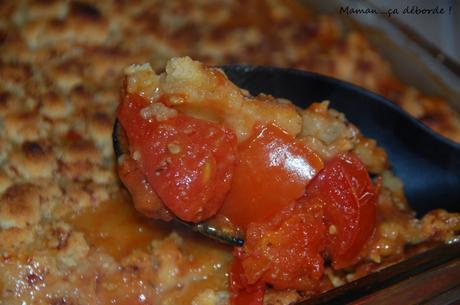 Crumble de tomates