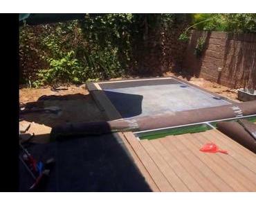 Sa femme voulait une pelouse, Lui une piscine: La solution qu’il a trouvé est simplement géniale!
