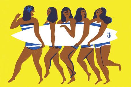 Hand drawn and vibrant illustrations by Virginie Morgand