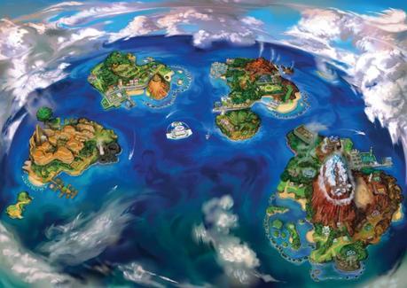 Pokémon Soleil et Pokémon Lune Alola quatre îles