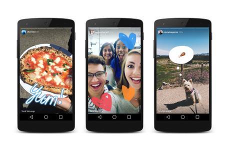 Instagram Stories, Snapchat s’invite chez Instagram