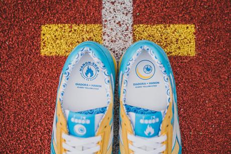 Hanon x Diadora LC4000 Yellow Eyes