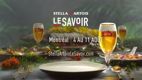 « Le Savoir » L'expérience culinaire multisensorielle par Stella Artois