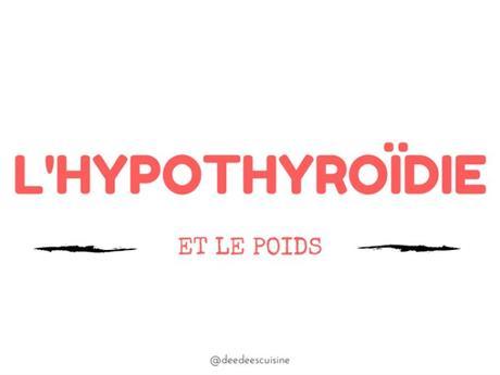 hypothyroidie prise de poids thyroide levothyrox
