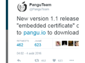Jailbreak 9.3.3 l’outil PanGu passe version 1.1.0