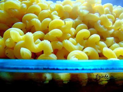 Pâtes aux tomates, kale, et béchamel