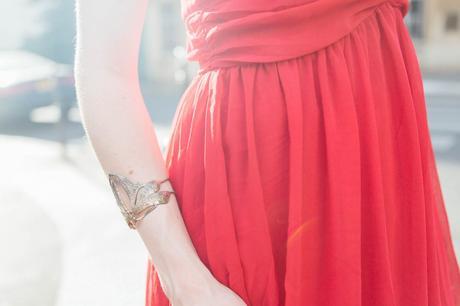 Scarlett manchette libellule