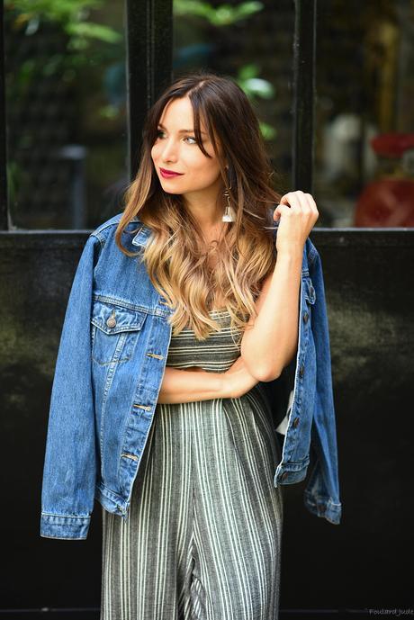 veste en jean oversized zaful blog mode