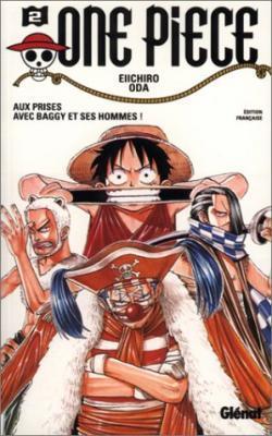 Couverture One Piece, tome 02 : Aux prises avec Baggy et ses hommes