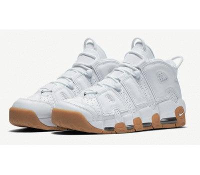 NIKE AIR MORE UTEMPO WHITE GUM NIKE AIR MORE UTEMPO WHITE GUM