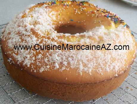 cuisine marocaine cake yaourt