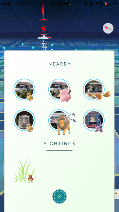 Explications du futur système de radar de Pokémon Go !