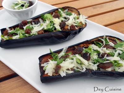 Aubergines aillées au four - Vitalfood Aubergines aillées au four - Vitalfood