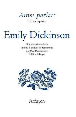 Emily Dickinson |  [Je compte]
