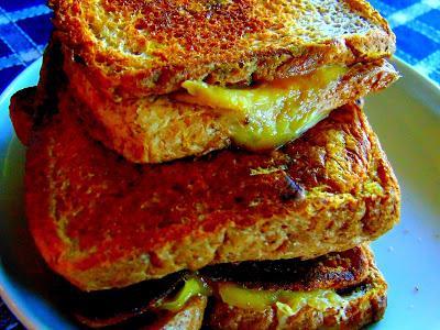 Grilled cheese à l'indienne ...