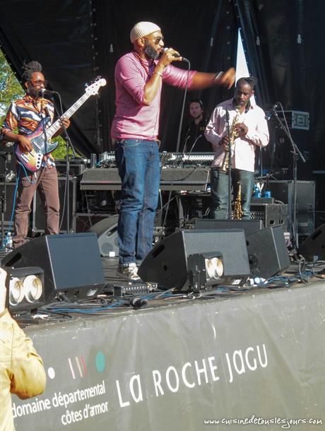 Anthony Joseph - Concert du 14 juillet 2016 à La Roche Jagu - ©www.cuisinedetouslesjours.com