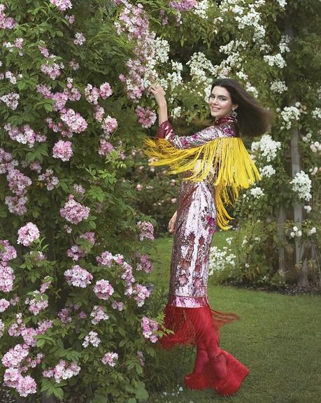 Kendall Jenner, matador superstar en couv' du Vogue US du mois de Septembre...